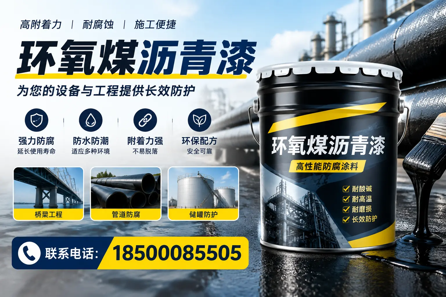 环氧煤沥青漆与其他涂料的对比分析，助力荆州企业决策